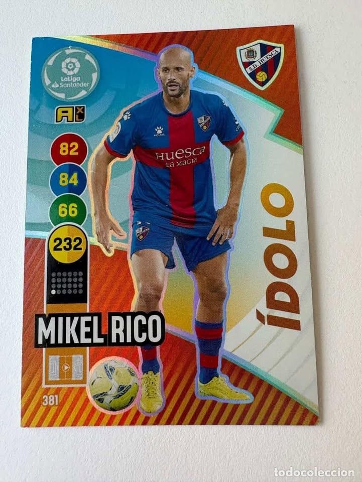 Coleccionismo deportivo: Mikel Rico Huesca &Iacute;dolo 381 Adrenalyn 2020-21