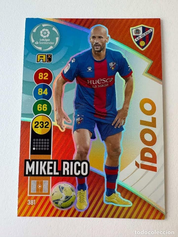 Coleccionismo deportivo: Mikel Rico Huesca &Iacute;dolo 381 Adrenalyn 2020-21