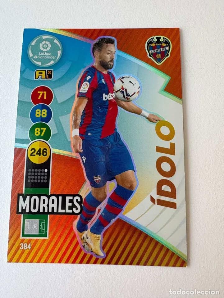 Coleccionismo deportivo: Morales Levante &Iacute;dolo 384 Adrenalyn 2020-21