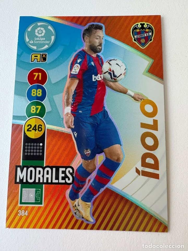 Coleccionismo deportivo: Morales Levante &Iacute;dolo 384 Adrenalyn 2020-21