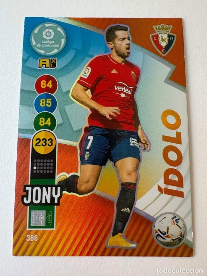 Coleccionismo deportivo: Jony Osasuna &Iacute;dolo 386 Adrenalyn 2020-21