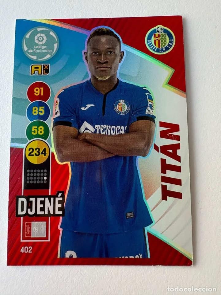 Sammelleidenschaft Sport: Djen&eacute; Getafe Tit&aacute;n 402 Adrenalyn 2020-21