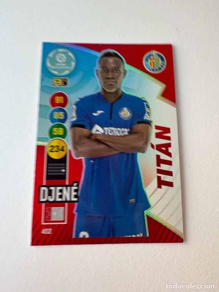 Sammelleidenschaft Sport: Djen&eacute; Getafe Tit&aacute;n 402 Adrenalyn 2020-21