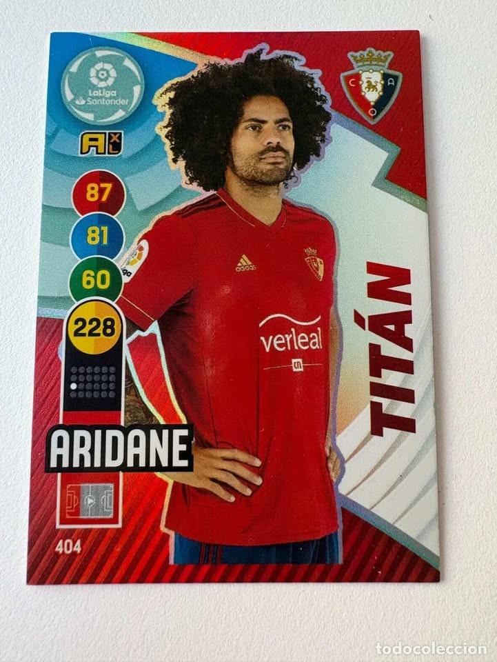 Sammelleidenschaft Sport: Aridane Osasuna Tit&aacute;n 404 Adrenalyn 2020-21