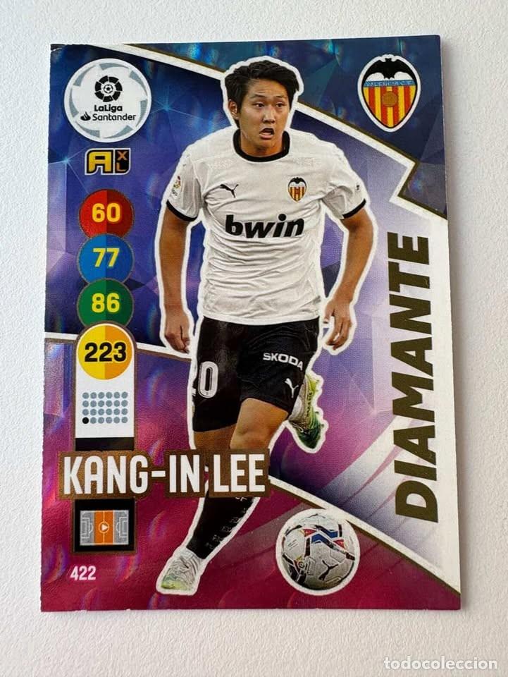 Coleccionismo deportivo: Kang-In Lee Valencia Diamante 422 Adrenalyn 2020-21