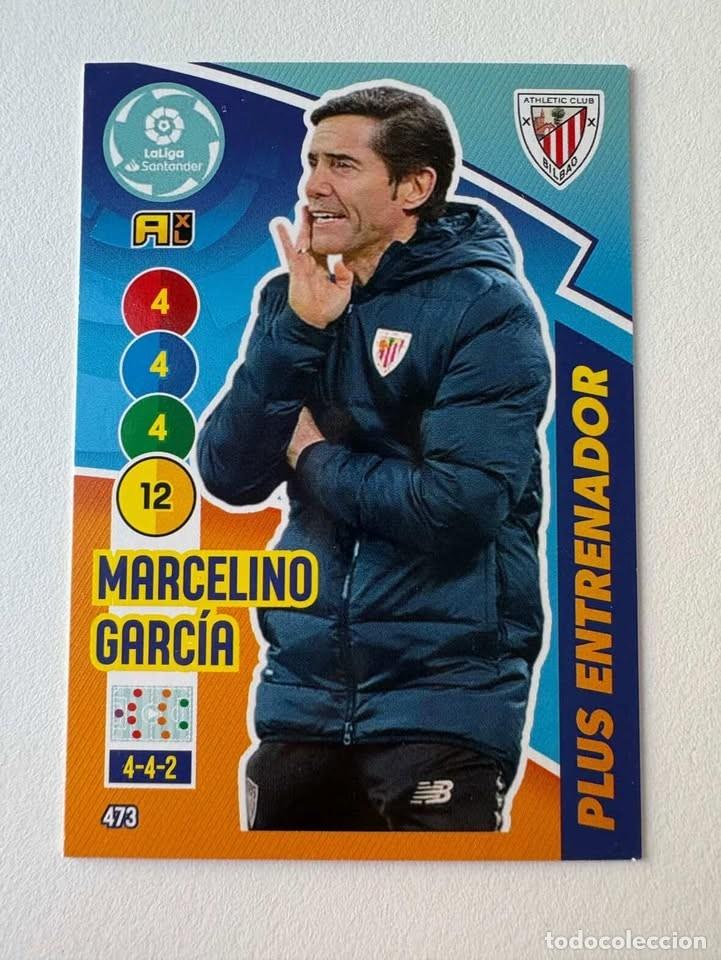 Coleccionismo deportivo: Marcelino Garc&iacute;a Athletic Club de Bilbao Entrenador 473 Adrenalyn 2020-21