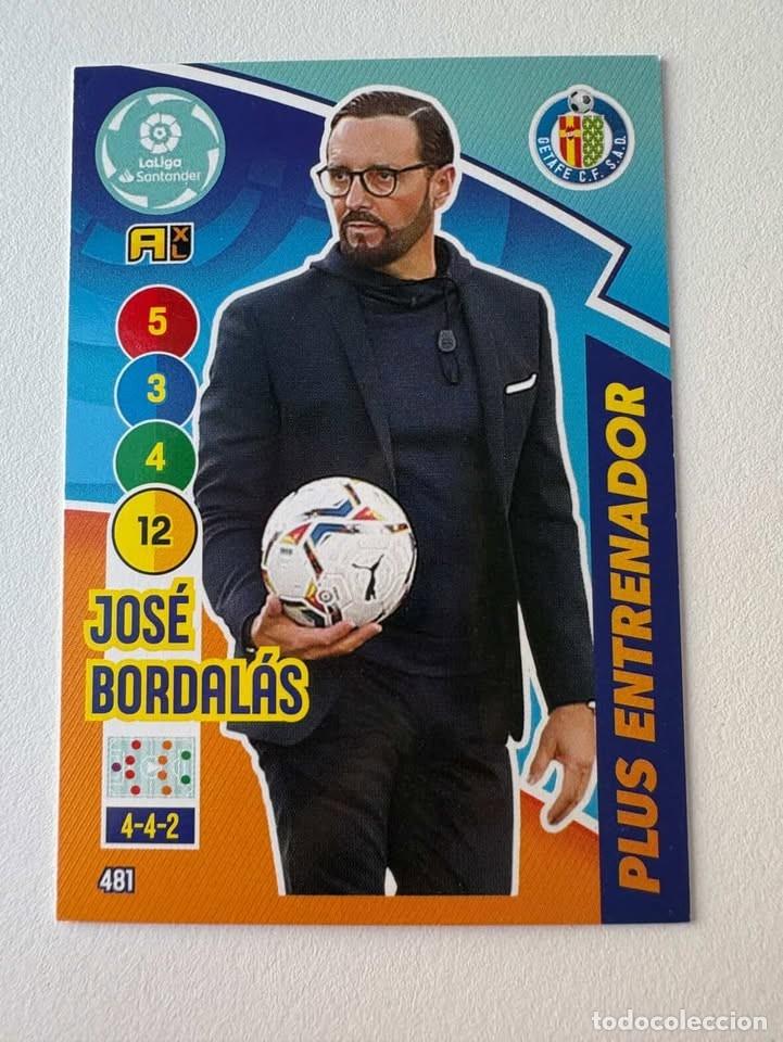 Coleccionismo deportivo: Jos&eacute; Bordal&aacute;s Getafe Entrenador 481 Adrenalyn 2020-21