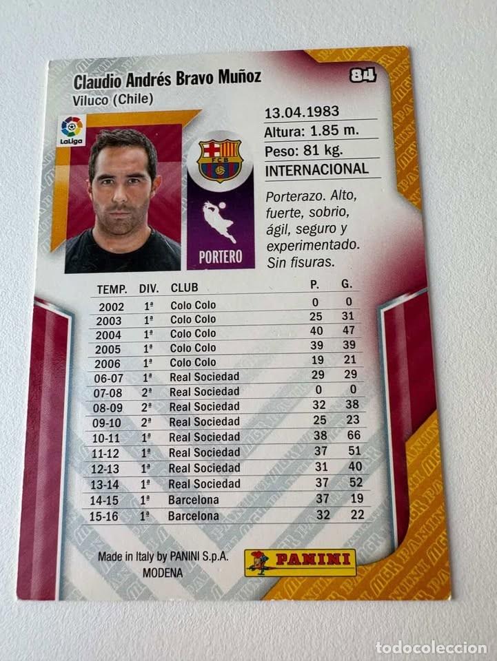 Coleccionismo deportivo: Bravo Bar&ccedil;a 84 Megacracks 2016-17 - Foto 2