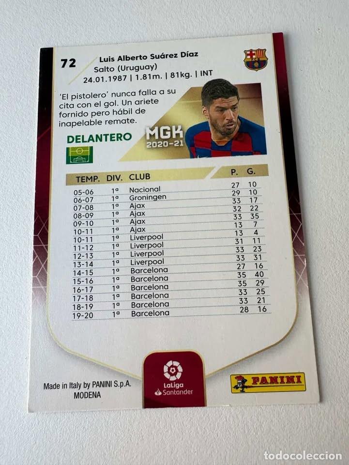 Coleccionismo deportivo: Luis Su&aacute;rez Bar&ccedil;a 72 Megacracks 2020-21 - Foto 2