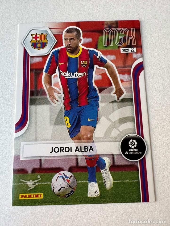Coleccionismo deportivo: Jordi Alba Bar&ccedil;a 64 Megacracks 2021-22