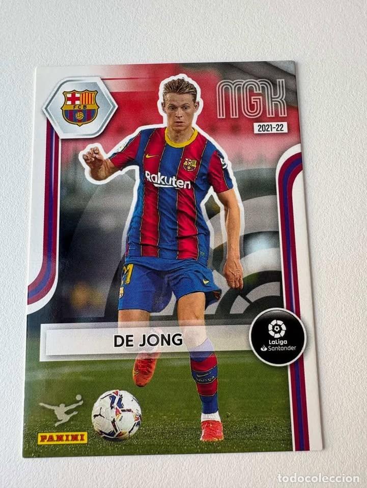 Coleccionismo deportivo: De jong Bar&ccedil;a 67 Megacracks 2021-22