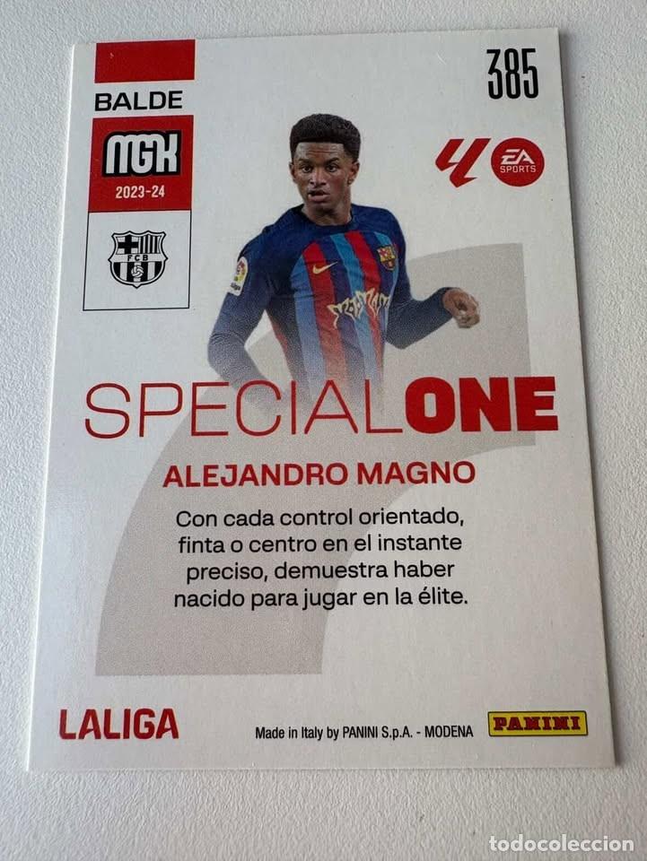 Coleccionismo deportivo: Balde Special One Bar&ccedil;a 385 Megacracks 2023-24 - Foto 2