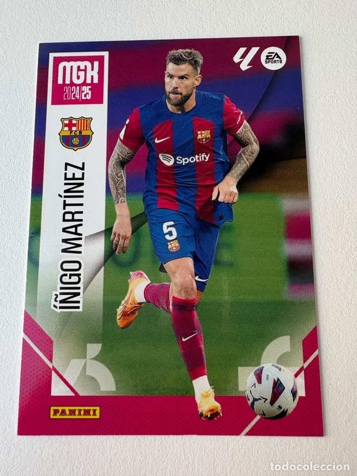 Coleccionismo deportivo: I&ntilde;igo Mart&iacute;nez Bar&ccedil;a 80 Megacracks 2024-25
