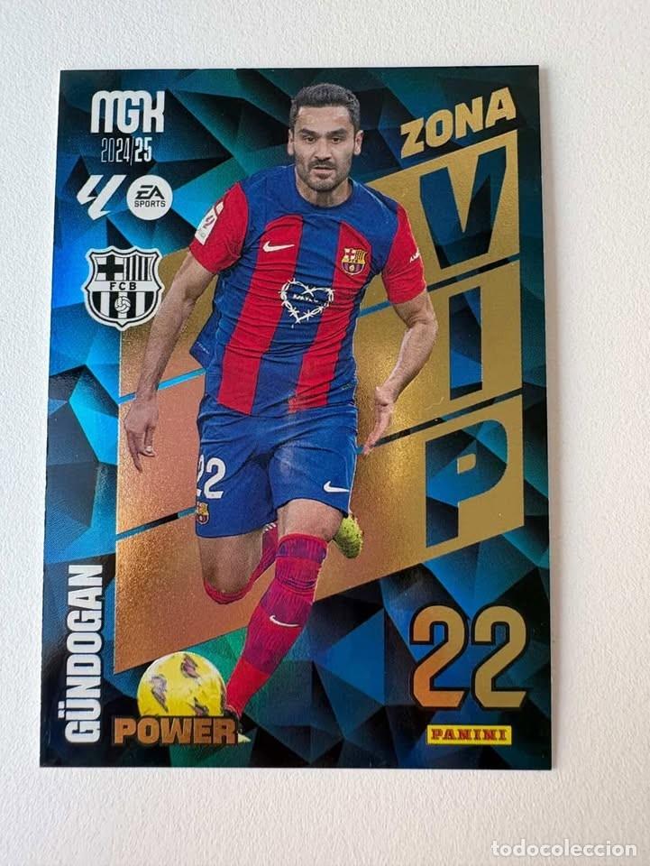 Coleccionismo deportivo: G&uuml;ndogan Zona Vip Power Bar&ccedil;a P394 Megacracks 2024-25