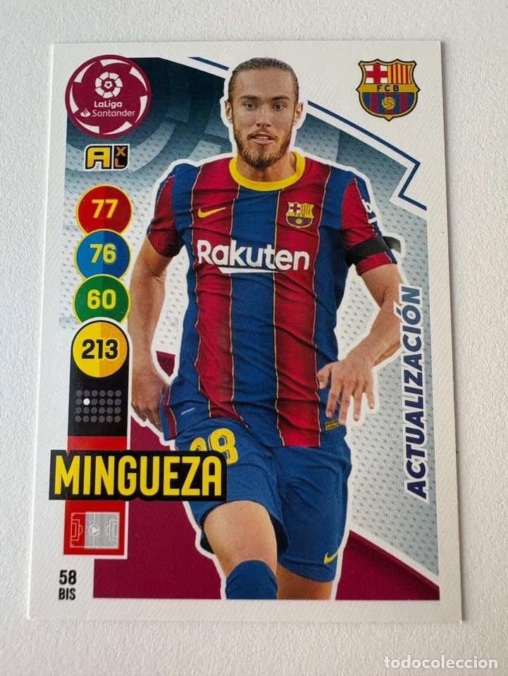 Coleccionismo deportivo: Mingueza Actualizaci&oacute;n Bar&ccedil;a 58bis Adrenalyn 2020-21
