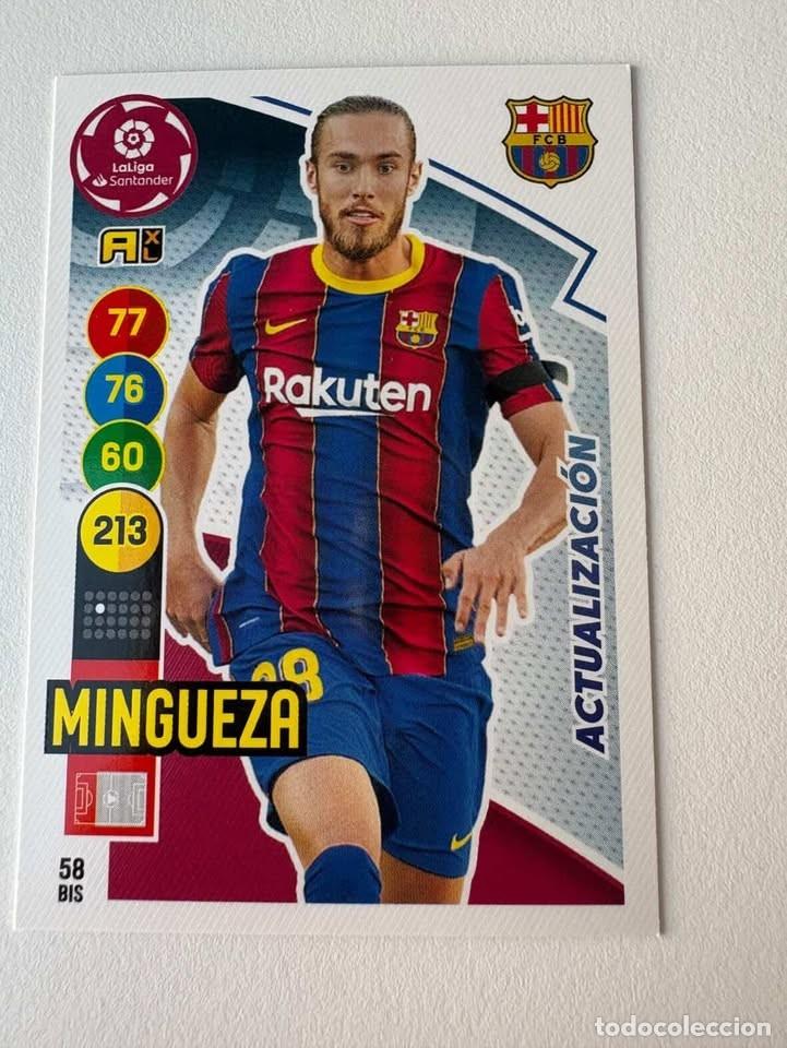 Coleccionismo deportivo: Mingueza Actualizaci&oacute;n Bar&ccedil;a 58bis Adrenalyn 2020-21