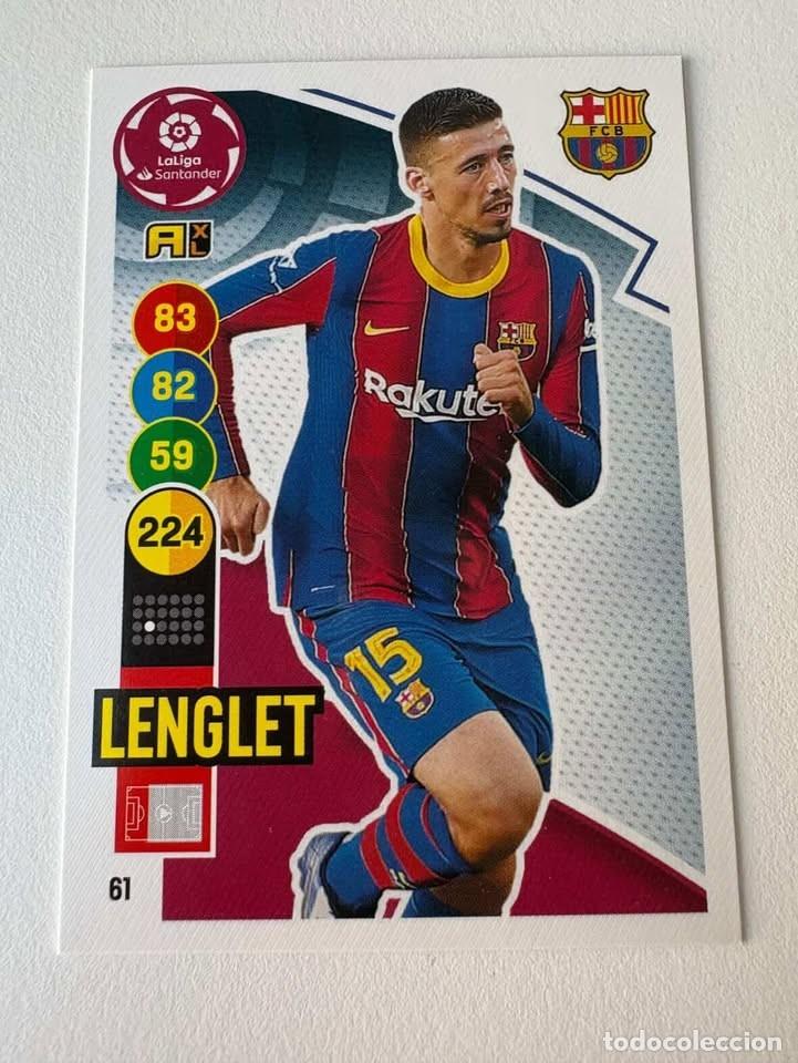 Coleccionismo deportivo: Lenglet Bar&ccedil;a 61 Adrenalyn 2020-21