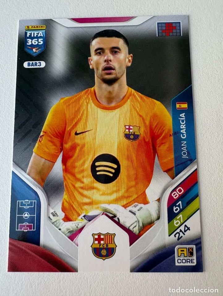 Coleccionismo deportivo: Joan Garc&iacute;a Bar&ccedil;a 3 FIFA 365 2025-26