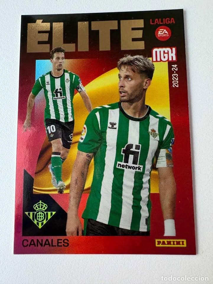 Coleccionismo deportivo: Canales Betis &Eacute;lite 1 Megacracks 2023-24