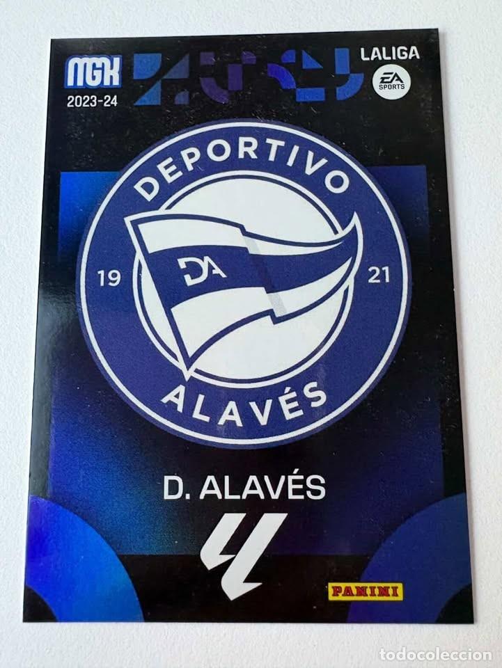 Coleccionismo deportivo: Escudo Alav&eacute;s 19 Megacracks 2023-24