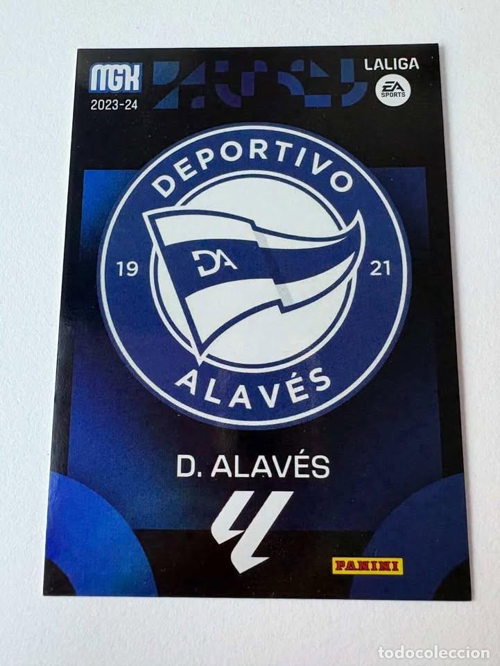 Coleccionismo deportivo: Escudo Alav&eacute;s 19 Megacracks 2023-24