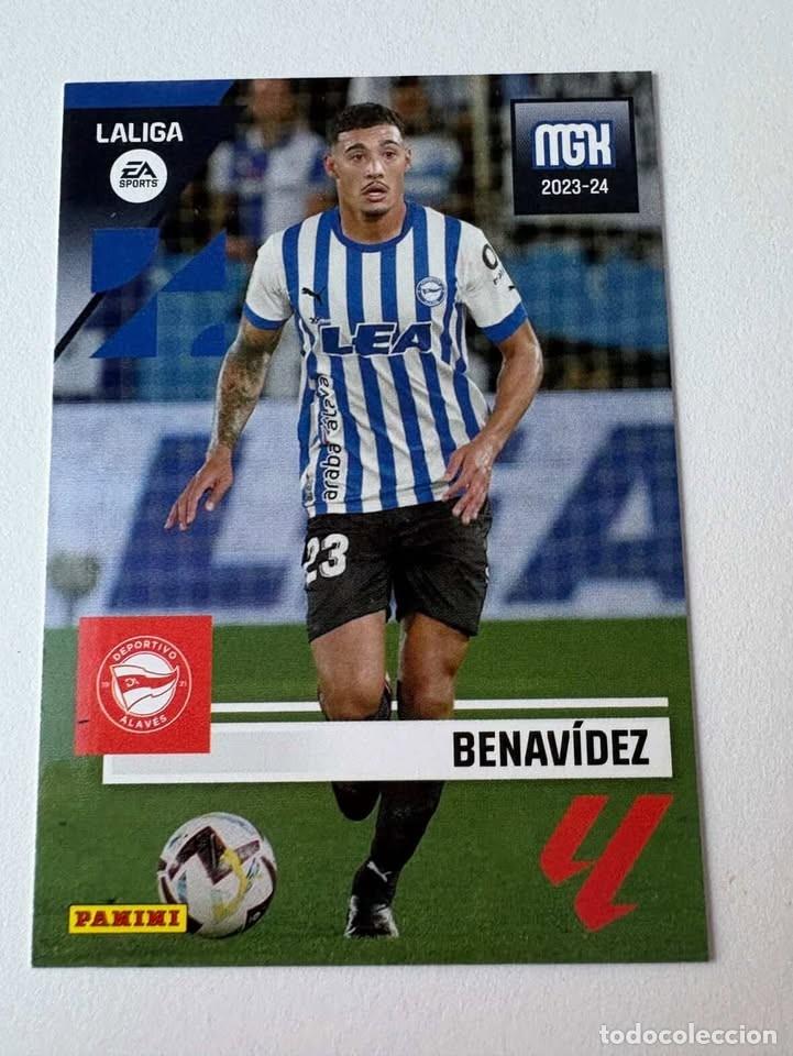 Coleccionismo deportivo: Benav&iacute;dez Alav&eacute;s 27 Megacracks 2023-24