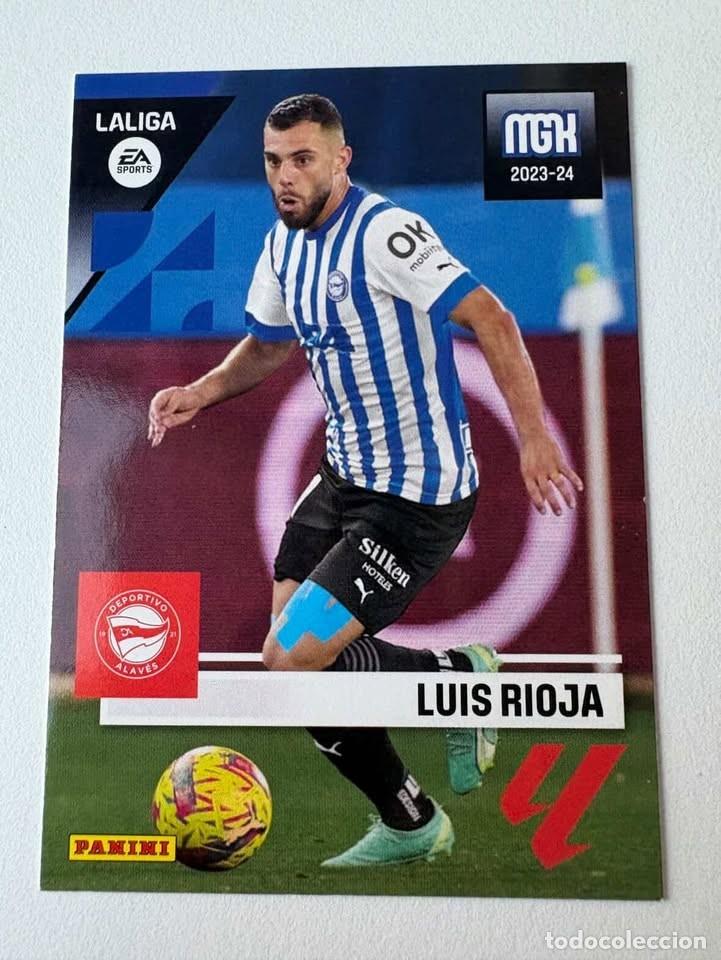 Coleccionismo deportivo: Luis Rioja Alav&eacute;s 33 Megacracks 2023-24