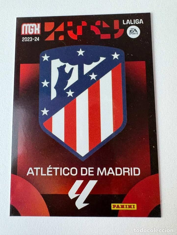 Coleccionismo deportivo: Escudo Atl&eacute;tico de Madrid 73 Megacracks 2023-24