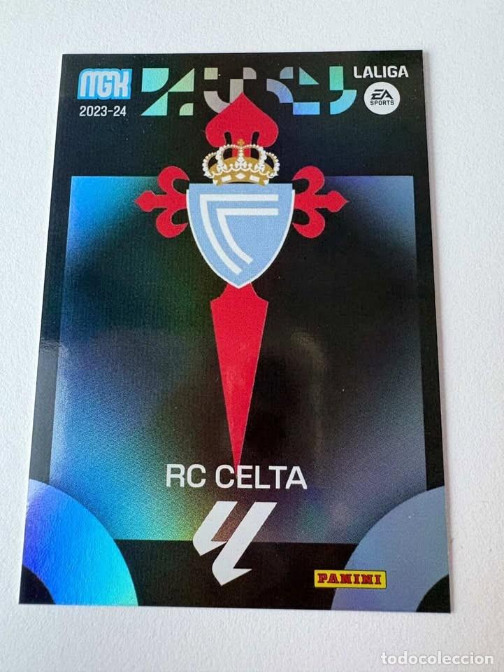 Coleccionismo deportivo: Escudo Celta 145 Megacracks 2023-24