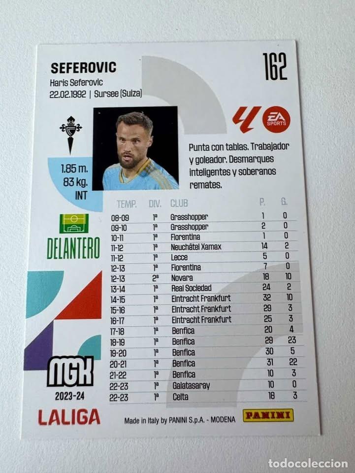 Coleccionismo deportivo: Seferovic Celta 162 Megacracks 2023-24 - Foto 2