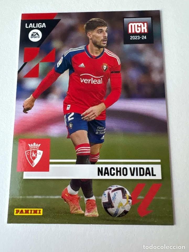 Coleccionismo deportivo: Nacho Vidal Osasuna 275 Megacracks 2023-24