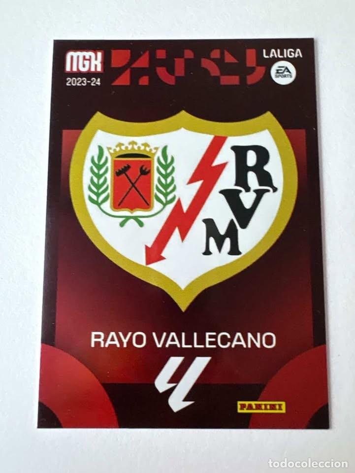 Coleccionismo deportivo: Escudo Rayo Vallecano 289 Megacracks 2023-24
