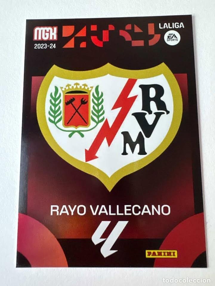 Coleccionismo deportivo: Escudo Rayo Vallecano 289 Megacracks 2023-24