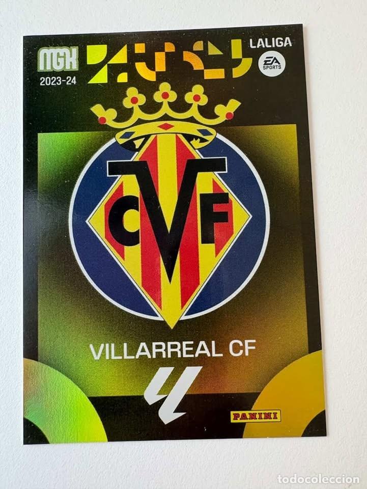 Coleccionismo deportivo: Escudo Villareal 361 Megacracks 2023-24