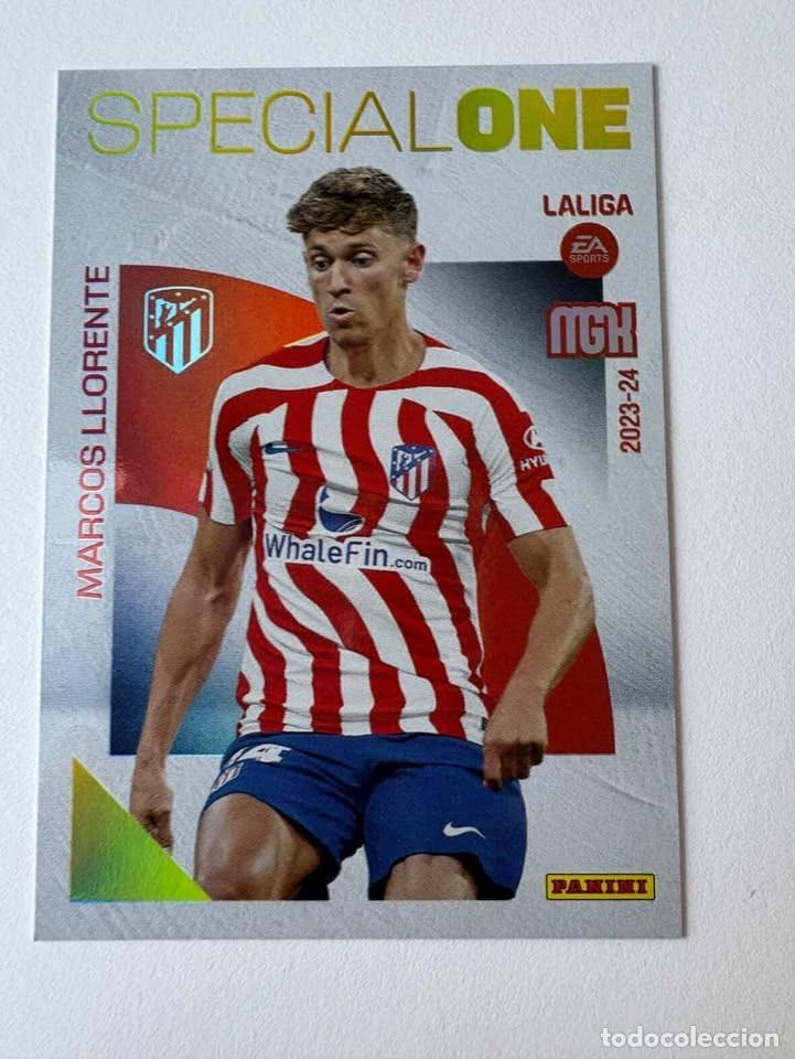 Collectionnisme sportif: Marcos Llorente Atl&eacute;tico de Madrid Special One 398 Megacracks 2023-24