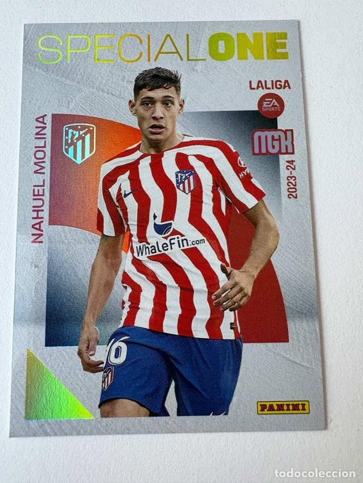 Collectionnisme sportif: Nahuel Molina Atl&eacute;tico de Madrid Special One 401 Megacracks 2023-24