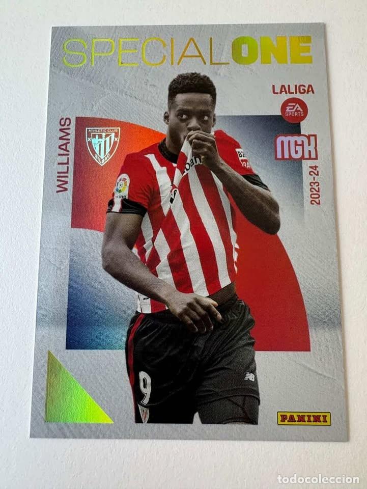 Coleccionismo deportivo: I&ntilde;aki Williams Athletic Club De Bilbao Special One 405 Megacracks 2023-24