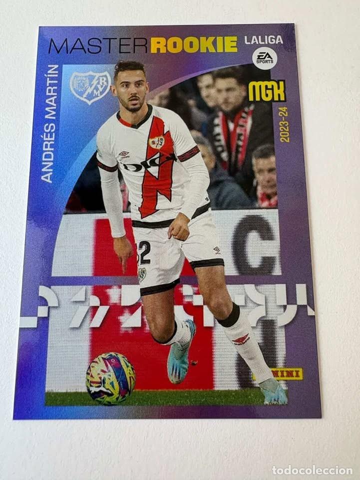 Coleccionismo deportivo: Andr&eacute;s Mart&iacute;n Rayo Vallecano Master Rookie 410 Megacracks 2023-24