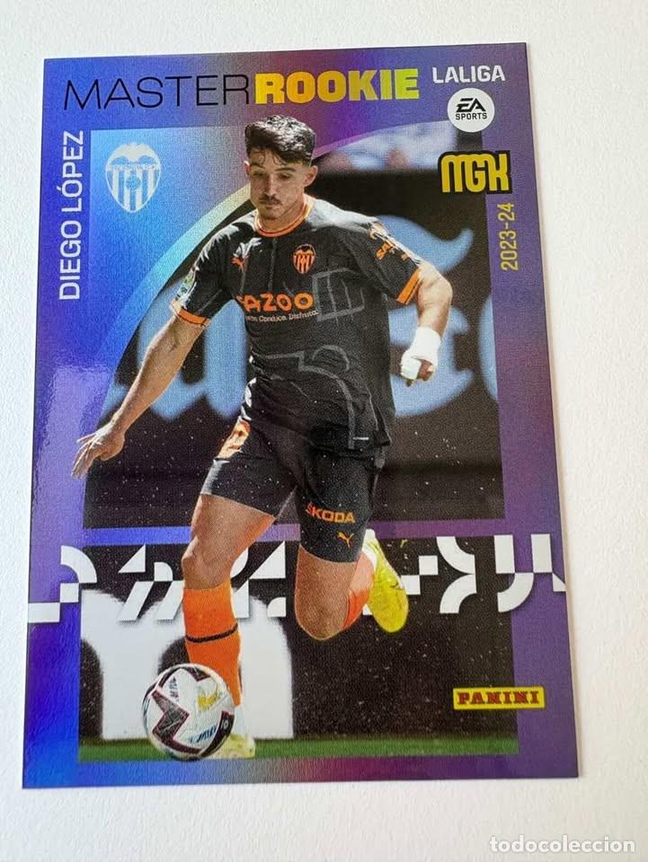 Coleccionismo deportivo: Diego L&oacute;pez Valencia Master Rookie 415 Megacracks 2023-24