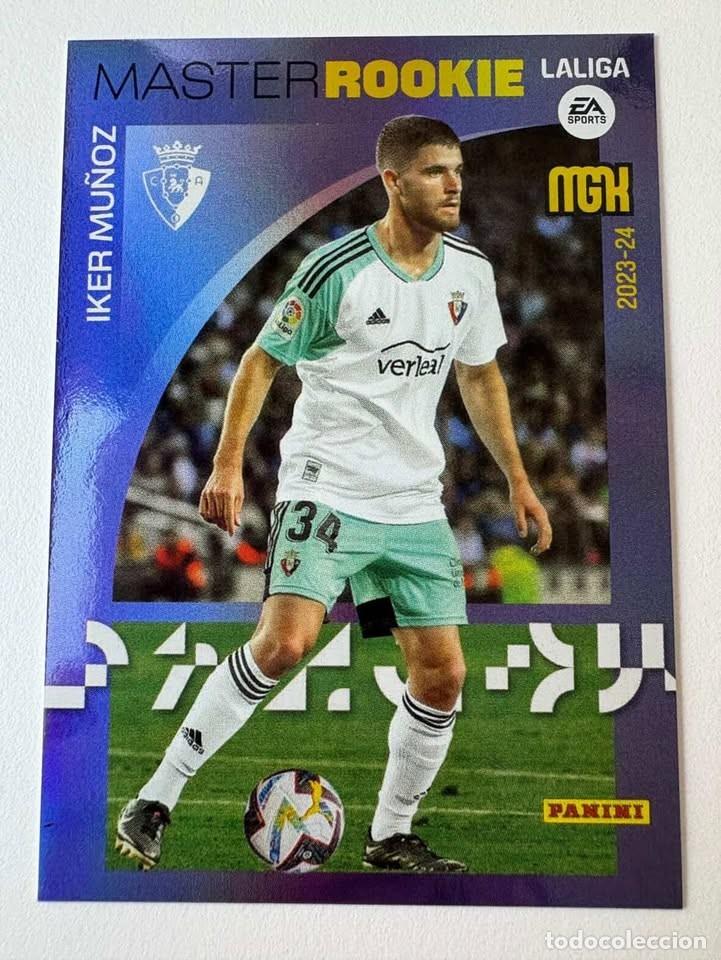 Coleccionismo deportivo: Iker Mu&ntilde;oz Osasuna Master Rookie 419 Megacracks 2023-24
