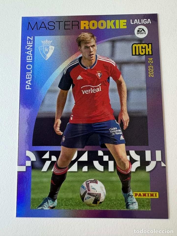 Coleccionismo deportivo: Pablo Ib&aacute;&ntilde;ez Osasuna Master Rookie 425 Megacracks 2023-24