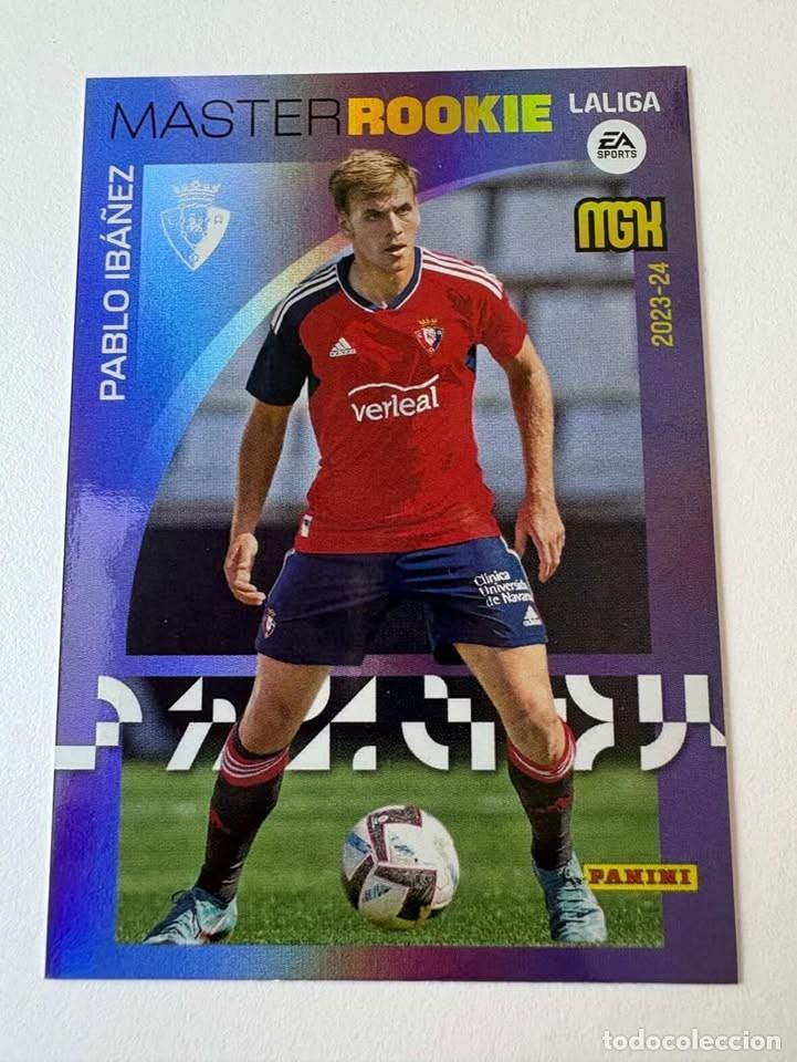 Coleccionismo deportivo: Pablo Ib&aacute;&ntilde;ez Osasuna Master Rookie 425 Megacracks 2023-24