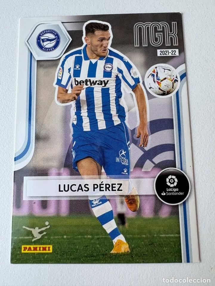 Coleccionismo deportivo: Lucas P&eacute;rez Alav&eacute;s 16 Megacracks 2021-22