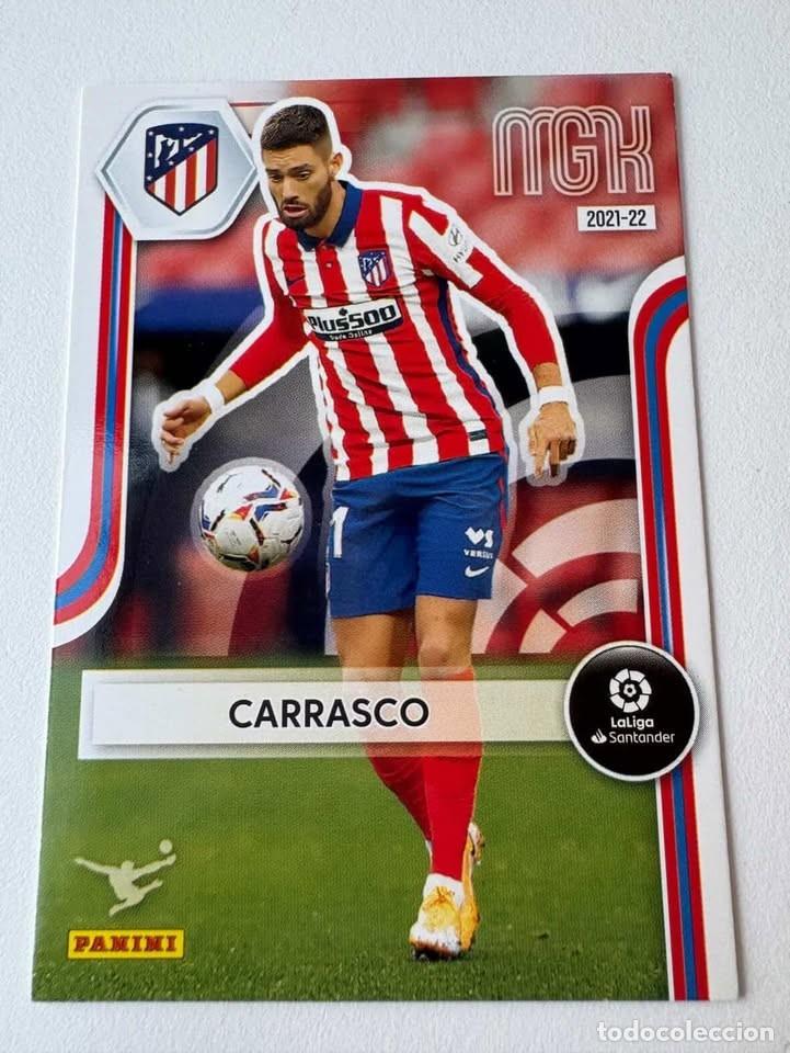 Coleccionismo deportivo: Carrasco Atl&eacute;tico De Madrid 49 Megacracks 2021-22
