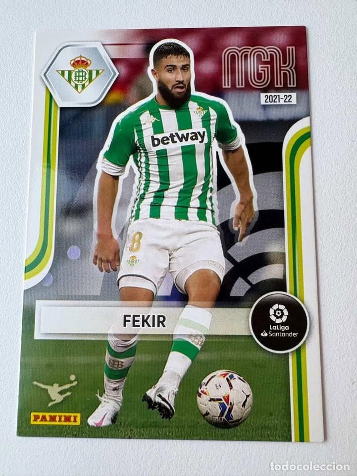 Coleccionismo deportivo: Fekir Betis 86 Megacracks 2021-22