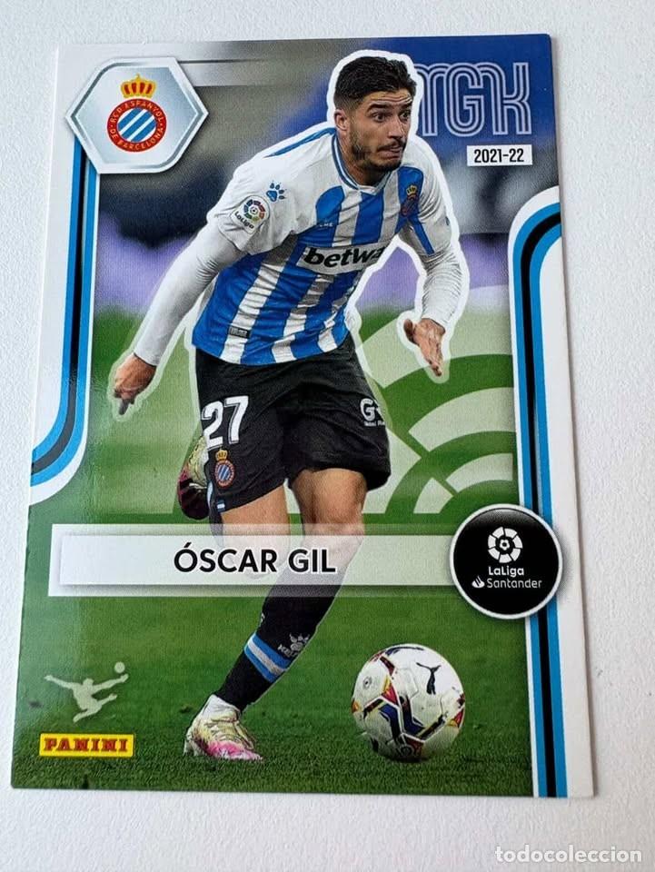 Coleccionismo deportivo: &Oacute;scar Gil Espanyol 149 Megacracks 2021-22