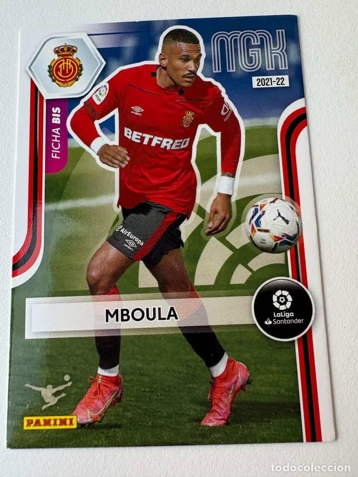 Coleccionismo deportivo: Mboula Ficha Bis Mallorca 248bis Megacracks 2021-22