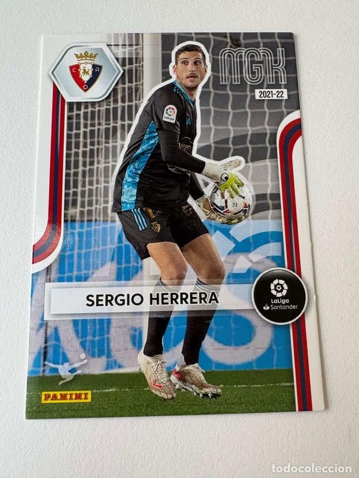 Coleccionismo deportivo: Sergio Herrera Osasuna 254 Megacracks 2021-22