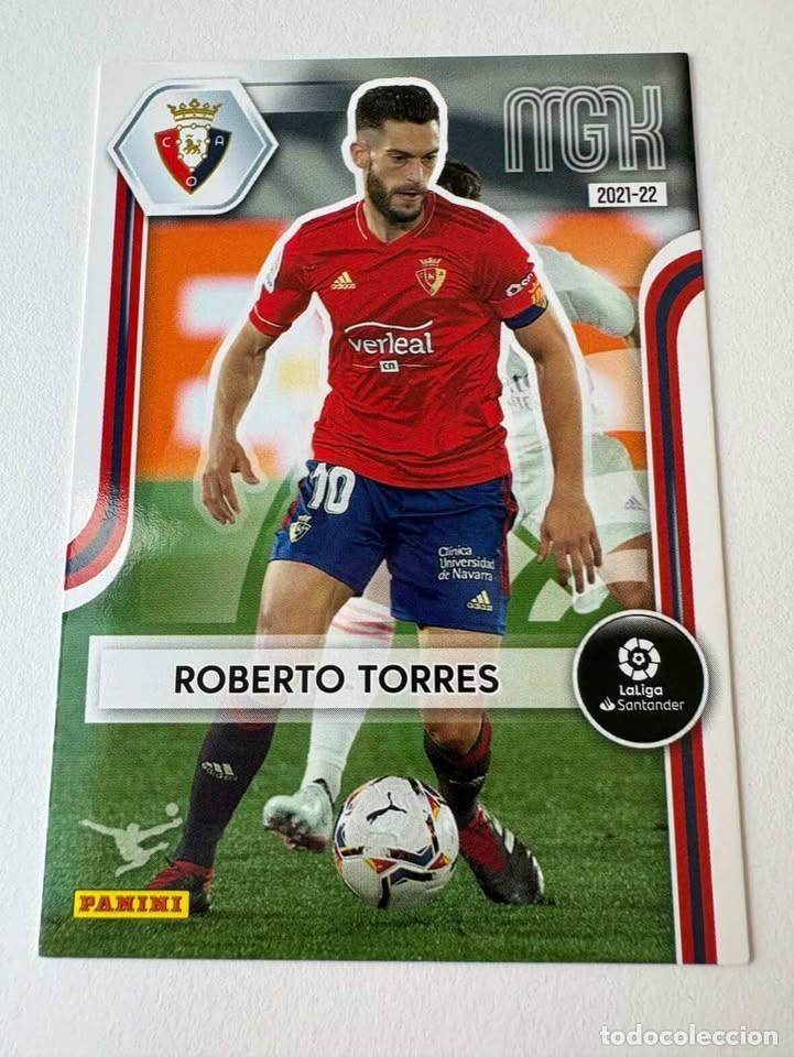Coleccionismo deportivo: Roberto Torres Osasuna 265 Megacracks 2021-22