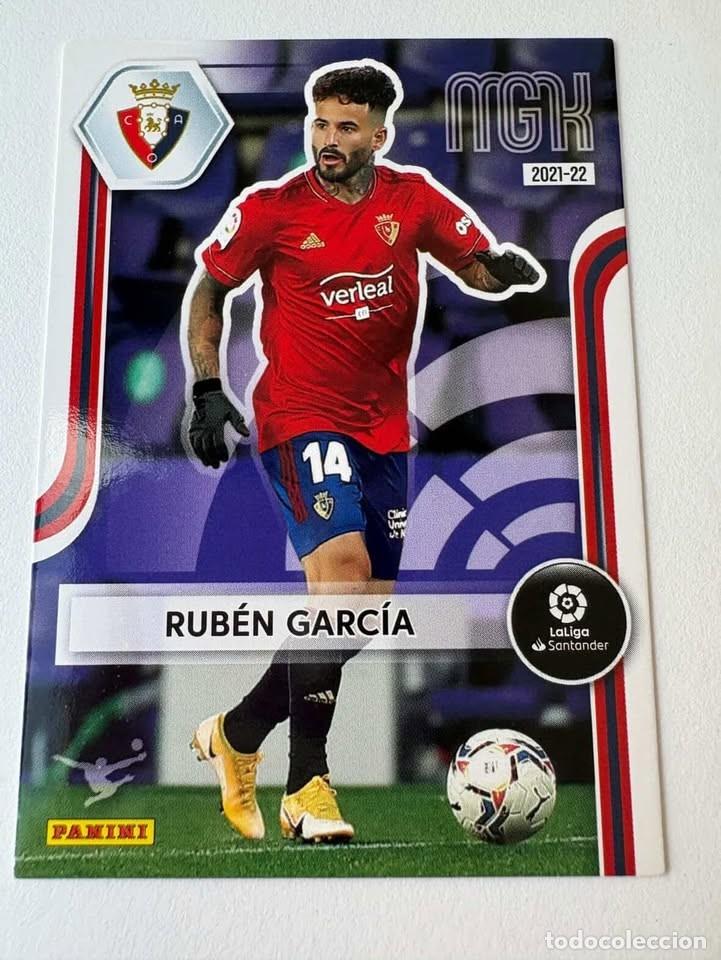 Coleccionismo deportivo: Rub&eacute;n Garc&iacute;a Osasuna 266 Megacracks 2021-22
